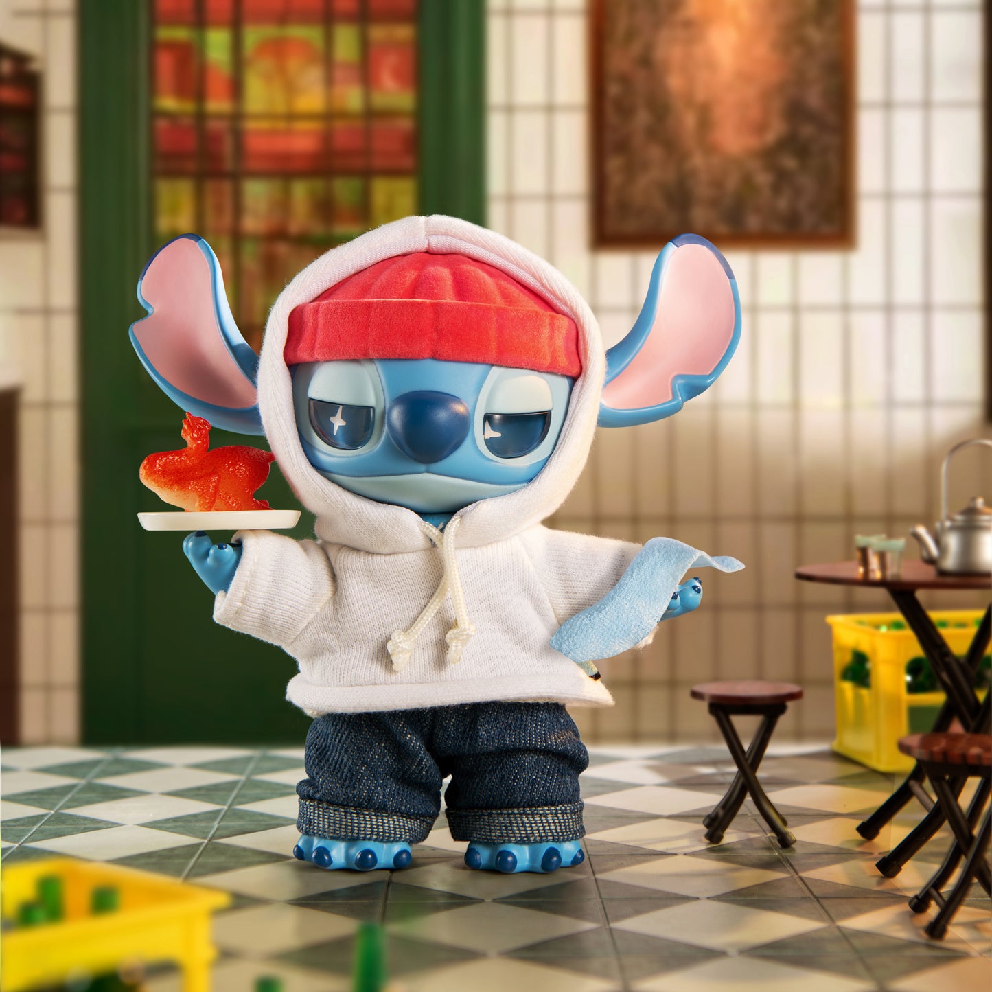 Disney Kollekció - Stitch GenZ Street Collection Vinyl Plüss Zsákbamacska