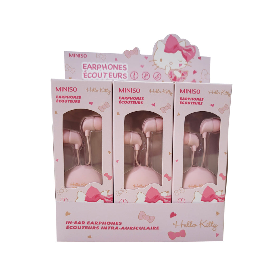 Sanrio Kollekció - Hello Kitty fülhallgató tokkal