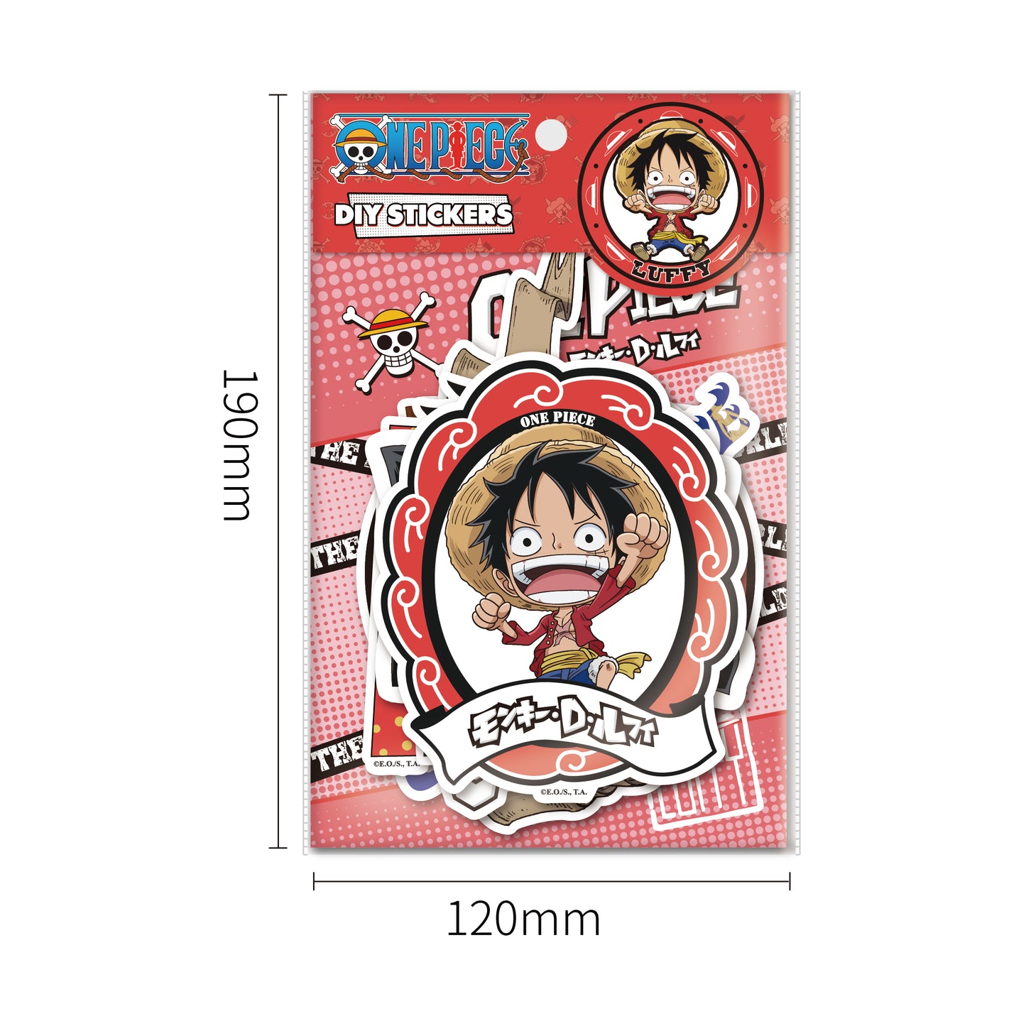 One Piece Kollekció - Matrica szett
