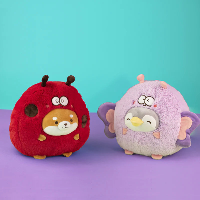 MINI Family kollekció - Shiba kutyus katicabogár jelmezben plüss