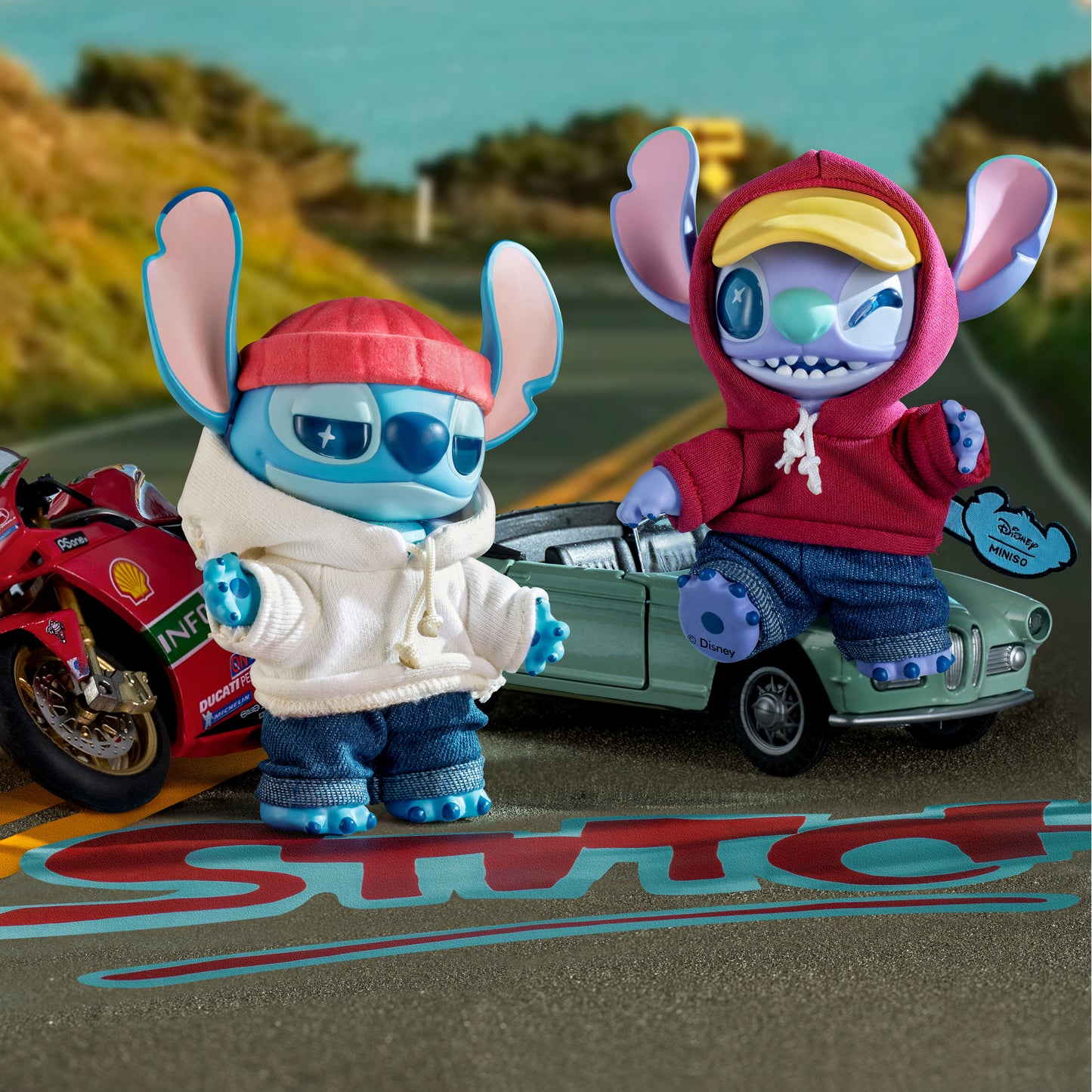 Disney Kollekció - Stitch GenZ Street Collection Vinyl Plüss Zsákbamacska
