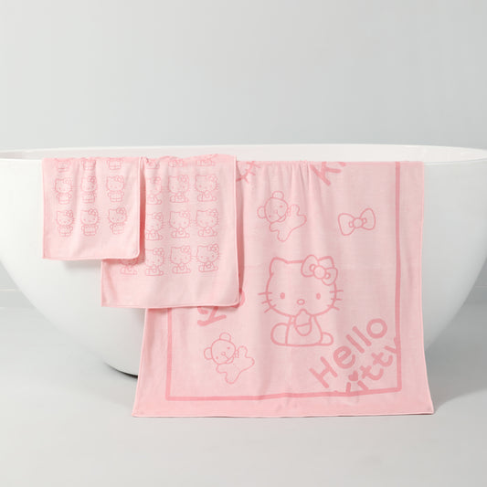 Sanrio Kollekció - Hello Kitty gyerek törölköző - Miniso Hungary