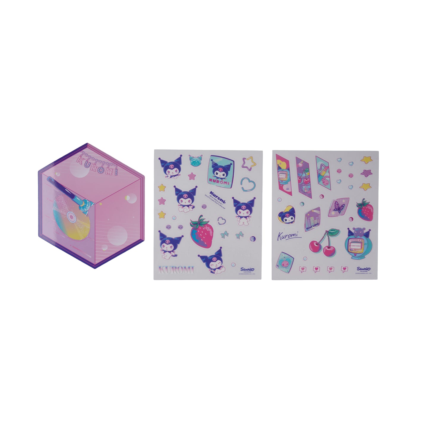 Sanrio kollekció - Kuromi matricakészlet