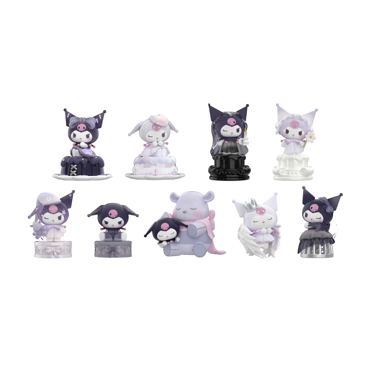 Sanrio Kollekció - Kuromi Moon in Daylight Zsákbamacska