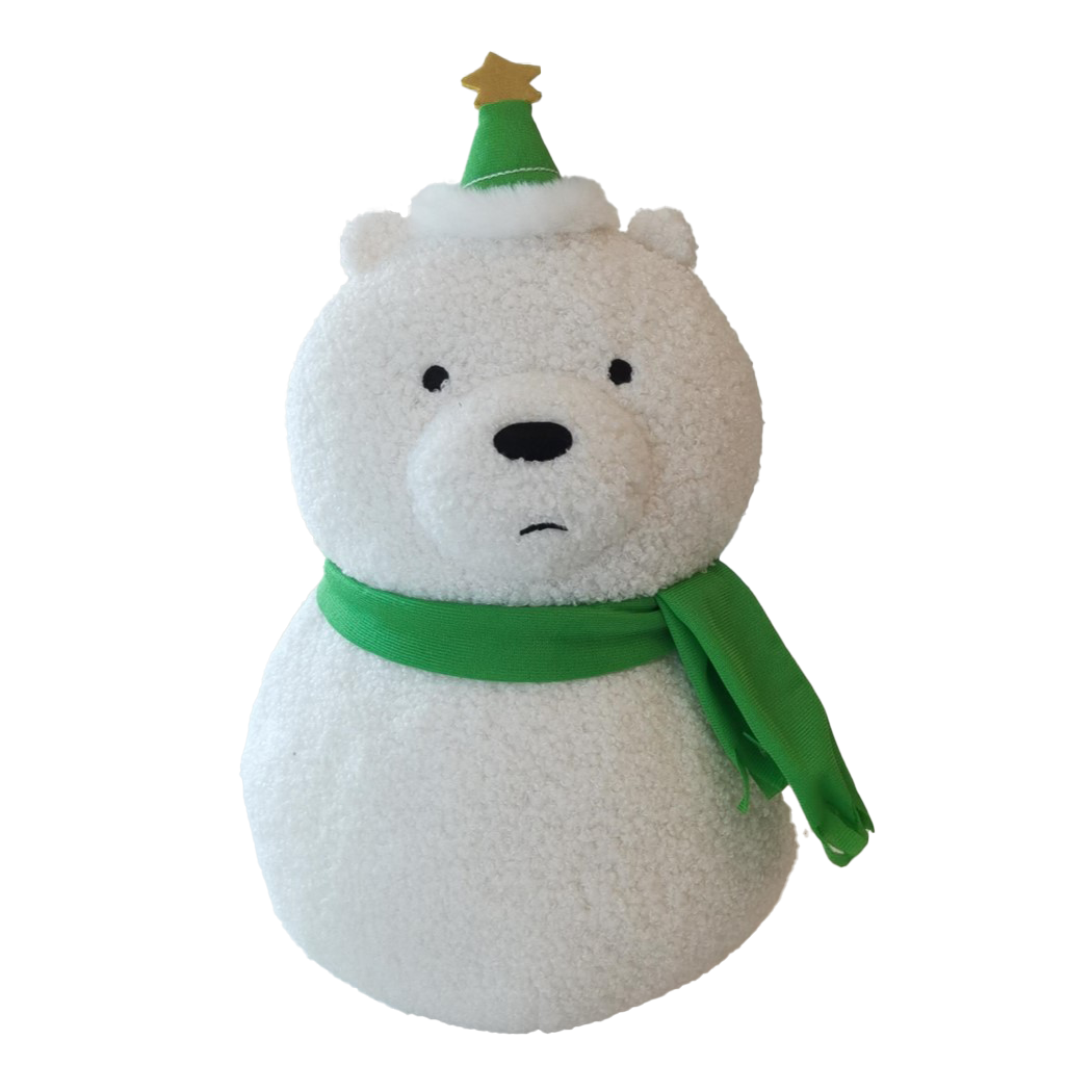 Medvetesók Karácsonyi Kollekció - Sapka, sál plüss