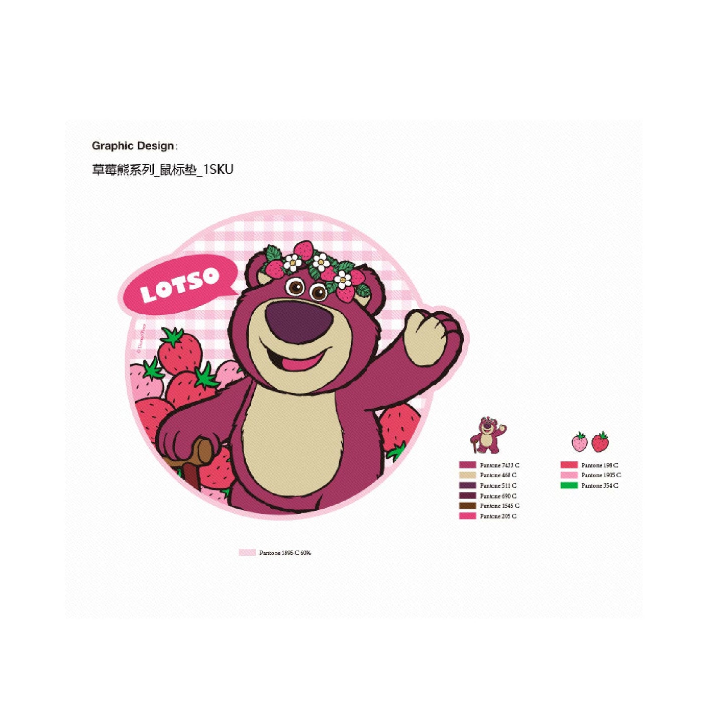 Disney Kollekció - Lotso egérpad