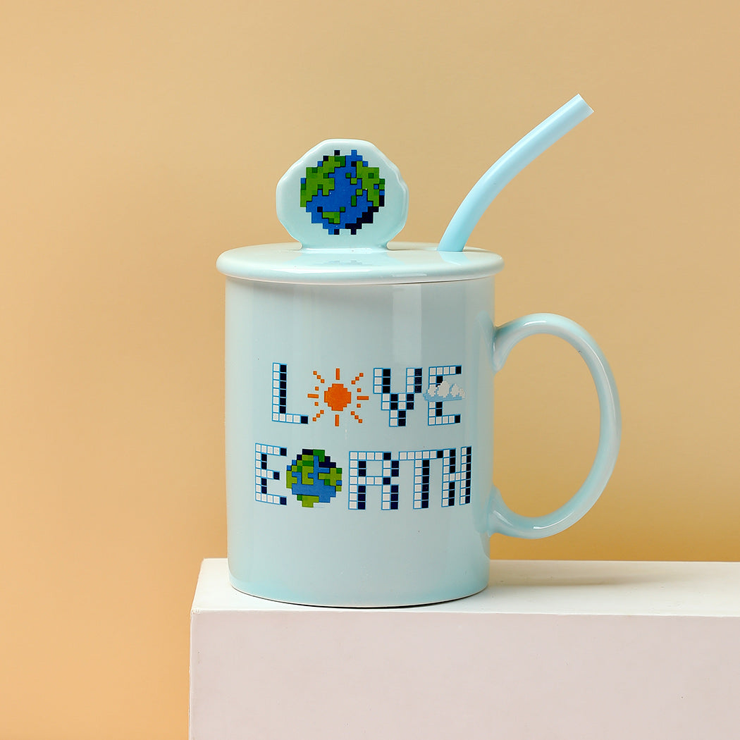 I love Earth bögre