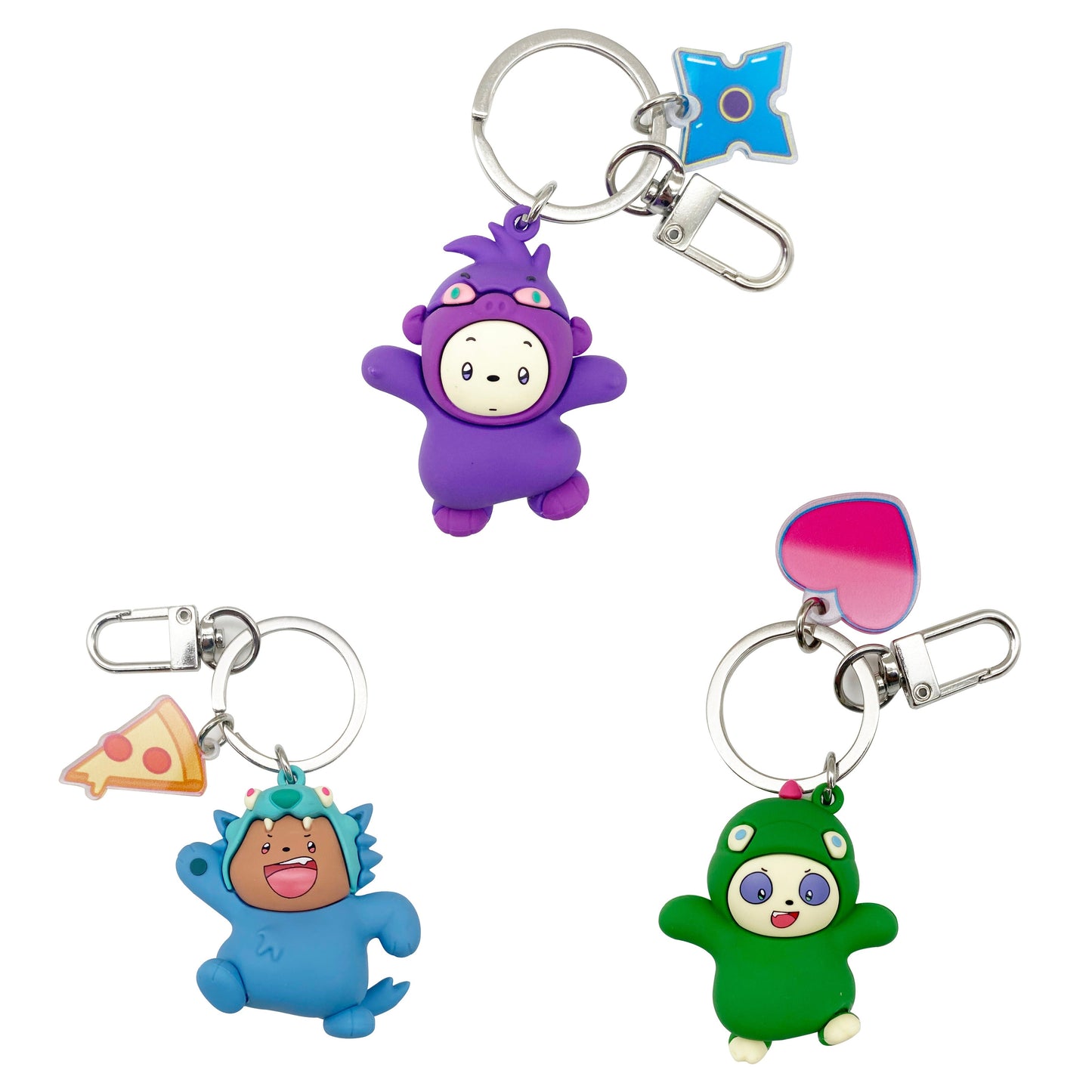 Medvetesók Kollekció - Baby Bears Jelmezes kulcstartók