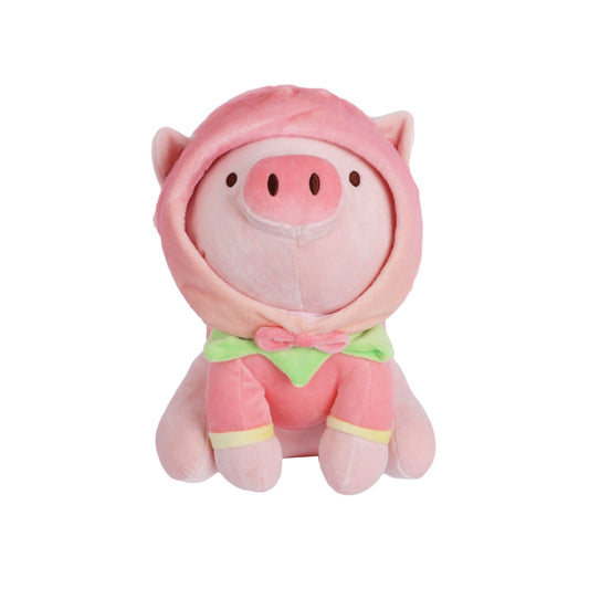 MINI Family Kollekció - Gigi Virágos Kapucnis Plüss Malac