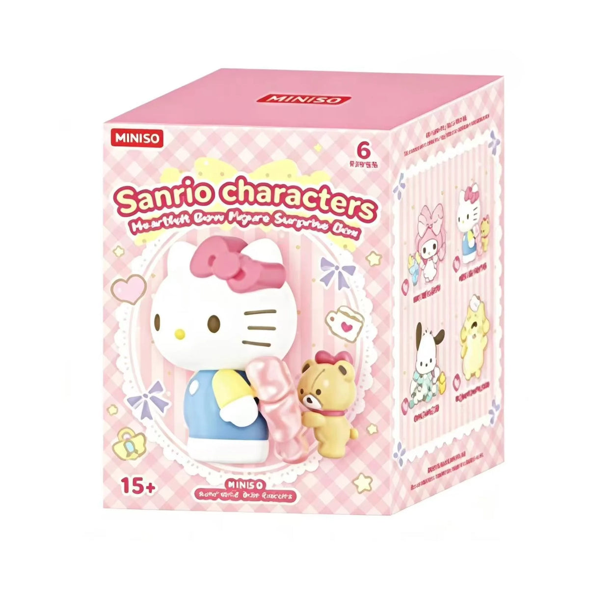 Sanrio Kollekció - Hello Kitty és Barátai Heartfelt Bow Zsákbamacska
