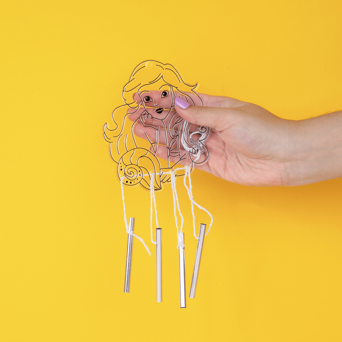 DIY Szélcsengő készlet - A Kis Hableány (Ariel)