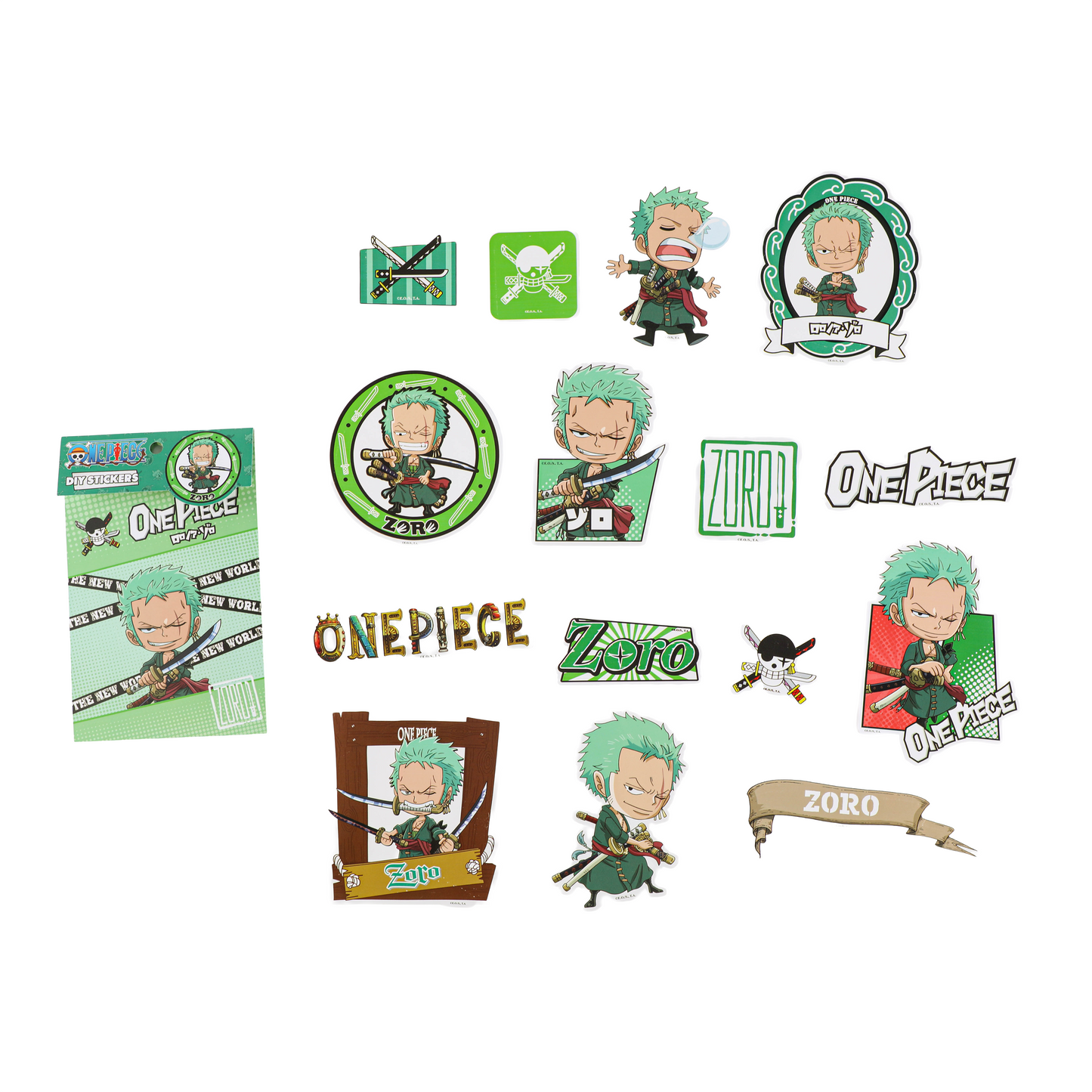 One Piece Kollekció - Matrica szett