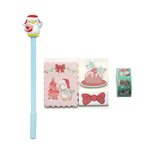 Mini Family Karácsonyi Kollekció - Írószerkészlet zsákbamacska