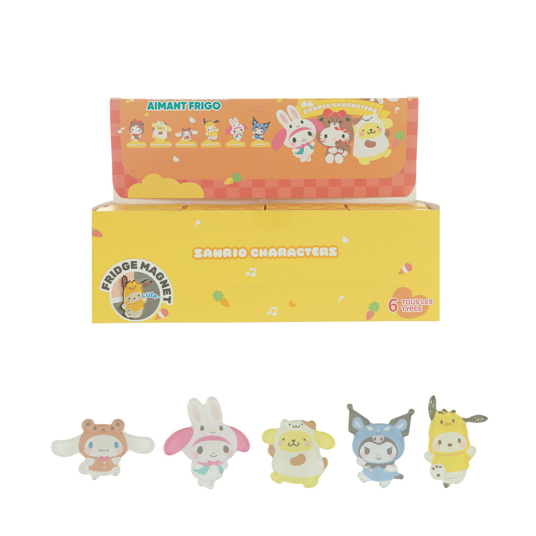 Sanrio Kollekció - Hello Kitty és barátai Mágnes Zsákbamacska