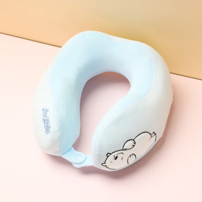 Medvetesók Kollekció - Memóriahabos, ergonomikus nyakpárna (kék)