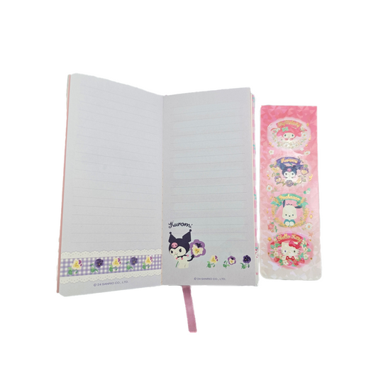 Sanrio Kollekció - Jegyzetfüzet könyvjelzővel