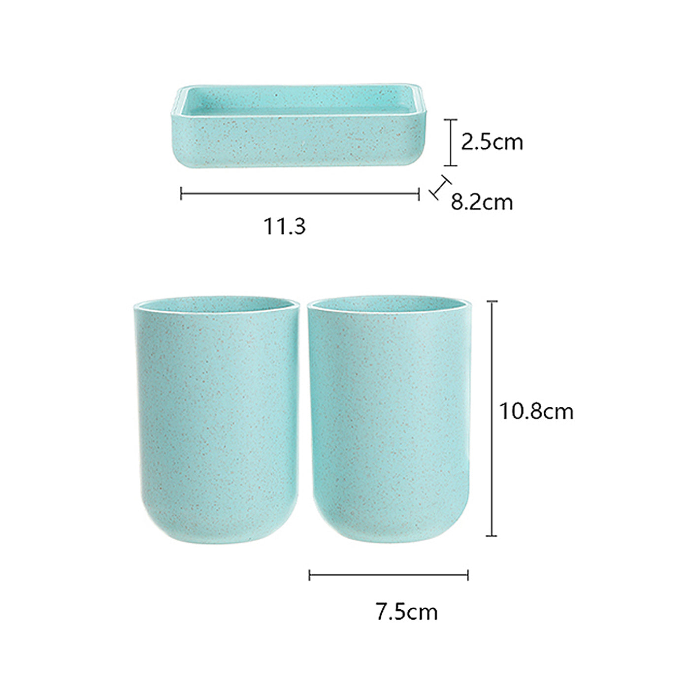 Fürdőszobai kellékek (3db)