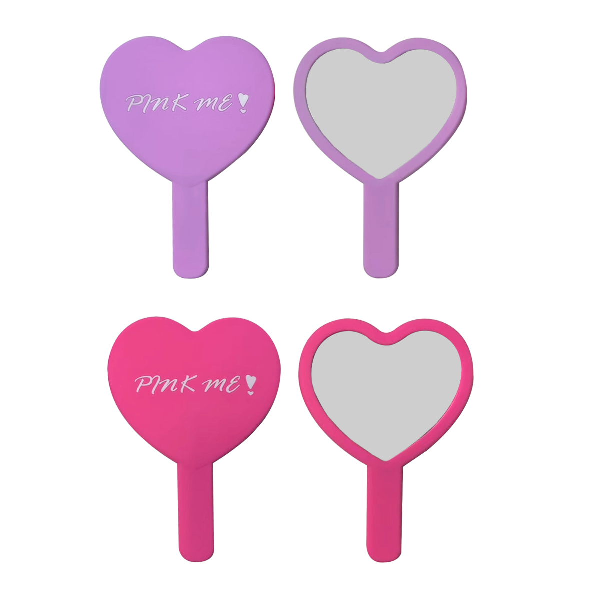 Pink me! Szivecskés tükör