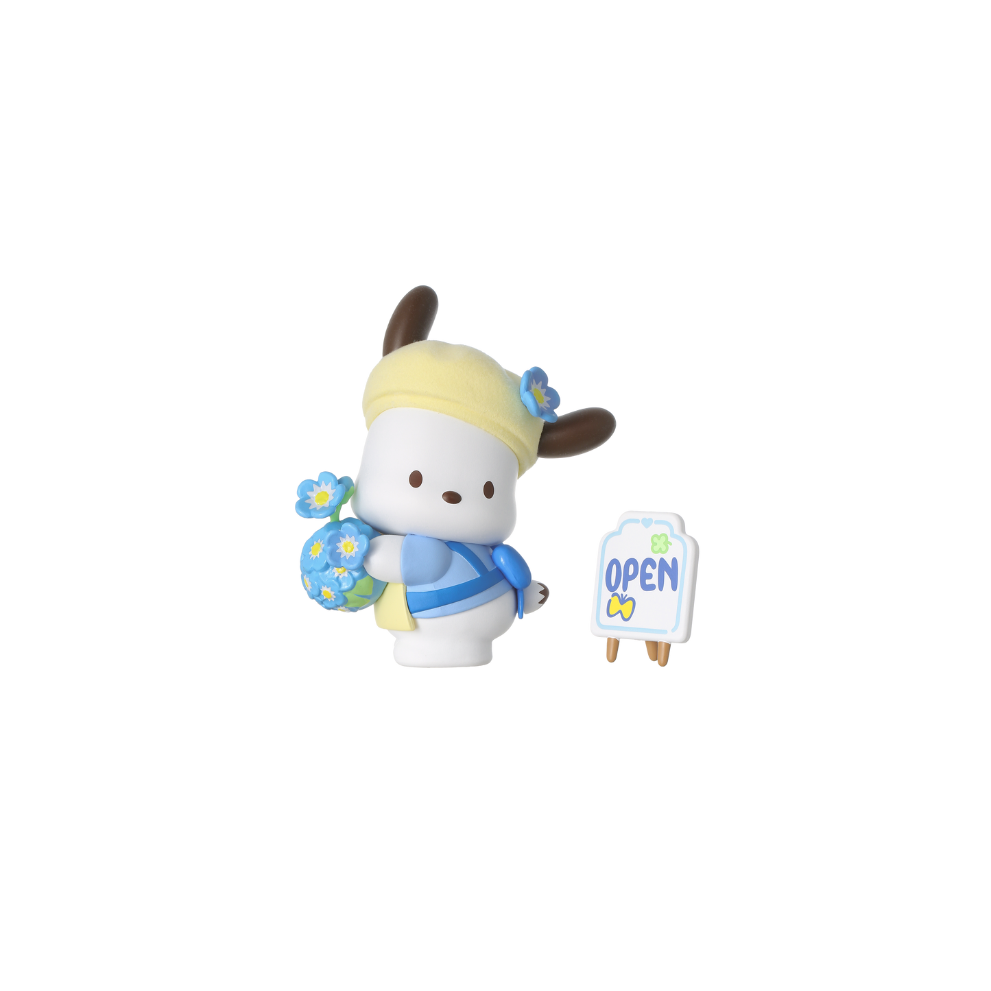 Sanrio Kollekció - Pochacco Virágos sorozat Zsákbamacska