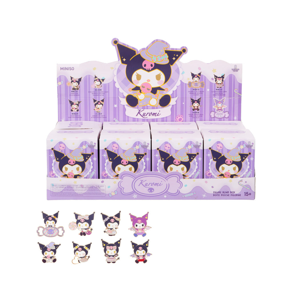 Sanrio kollekció - Kuromi kitűző zsákbamacska