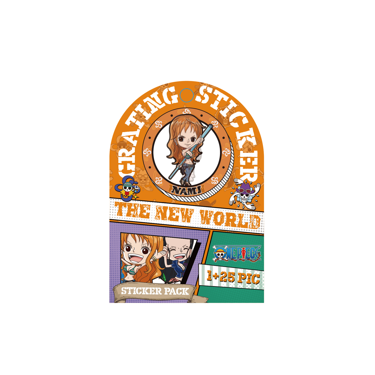 One Piece Kollekció - Matrica szett