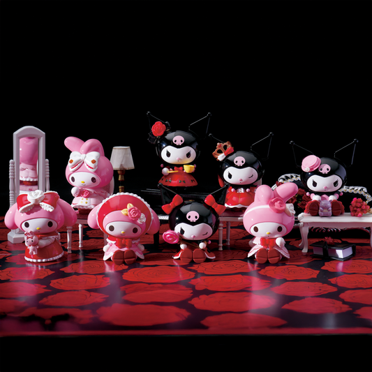 Sanrio Kollekció - My Melody & Kuromi Rose and Earl zsákbamacska