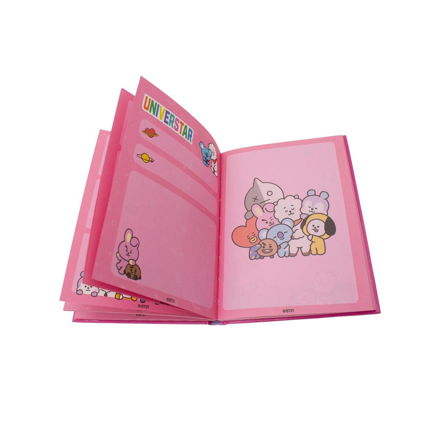 BT21 - Jegyzetfüzet