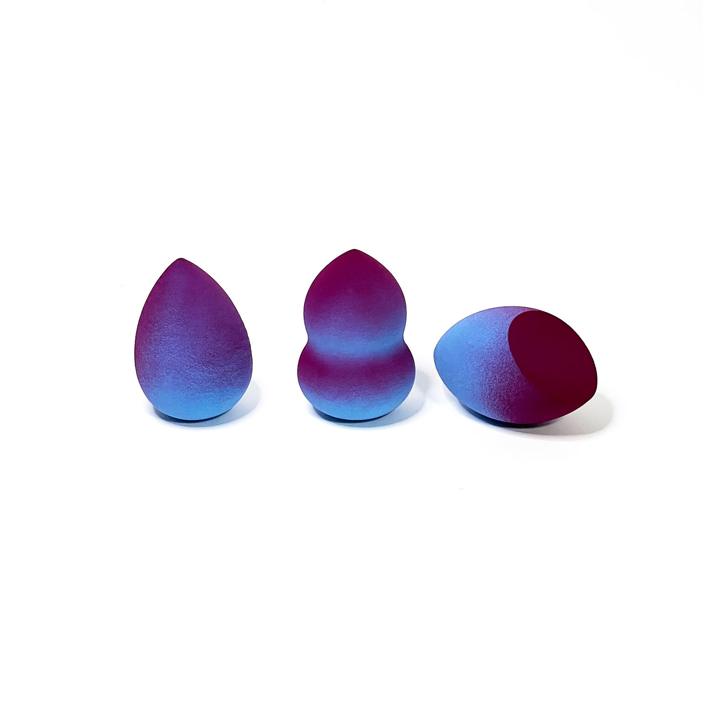 Colorful Series lila sminkszivacs 3db