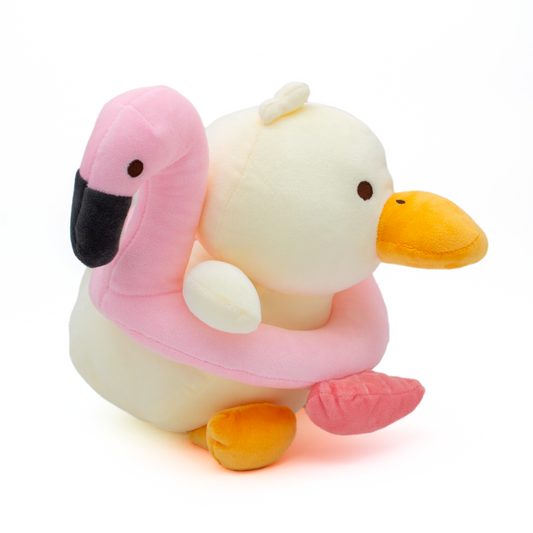 Búvárkacsa Flamingós Úszógumival Plüss