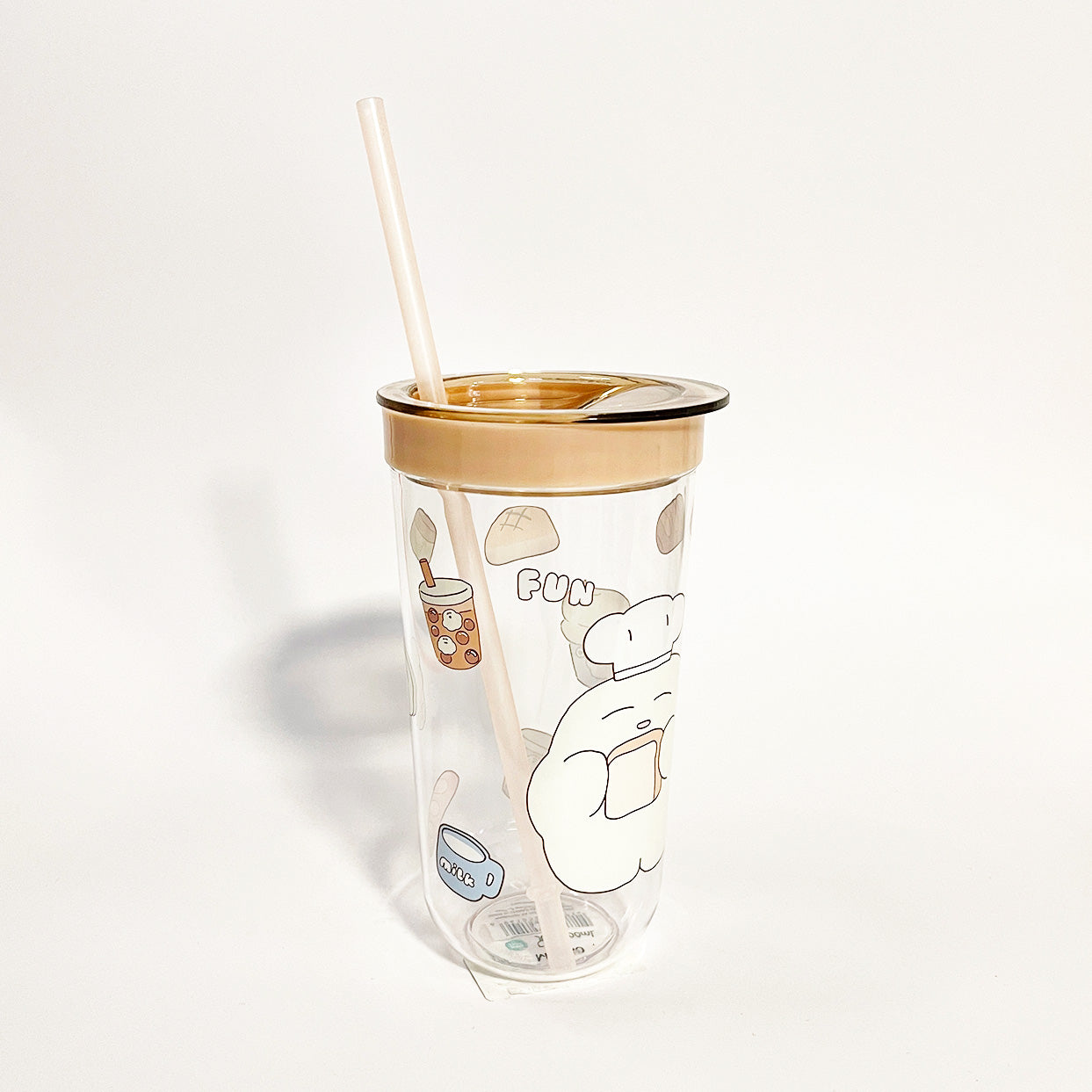 Guji Guji - Zárható műanyag kulacsok szívószállal 600 ml