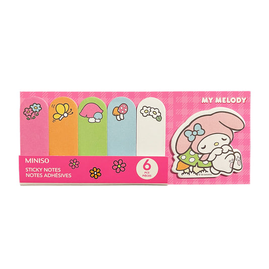 Sanrio kollekció -  My Melody Sticky Notes jegyzettömb készlet