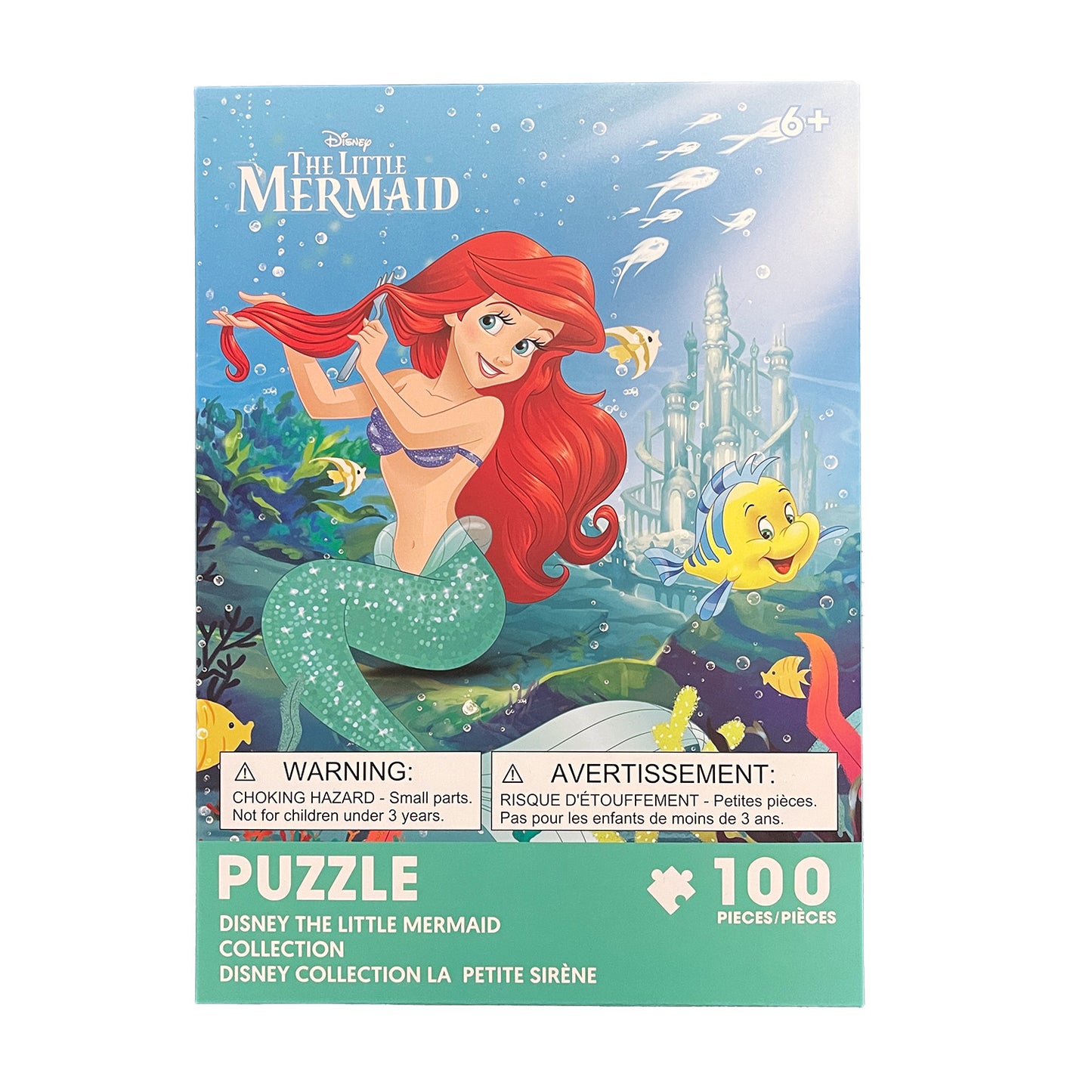 Disney kollekció - A Kis Hableány puzzle 100db (3 féle)