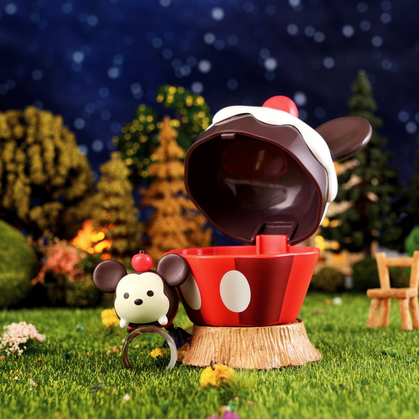 Disney Kollekció - Tsum tsum cupcake zsákbamacska