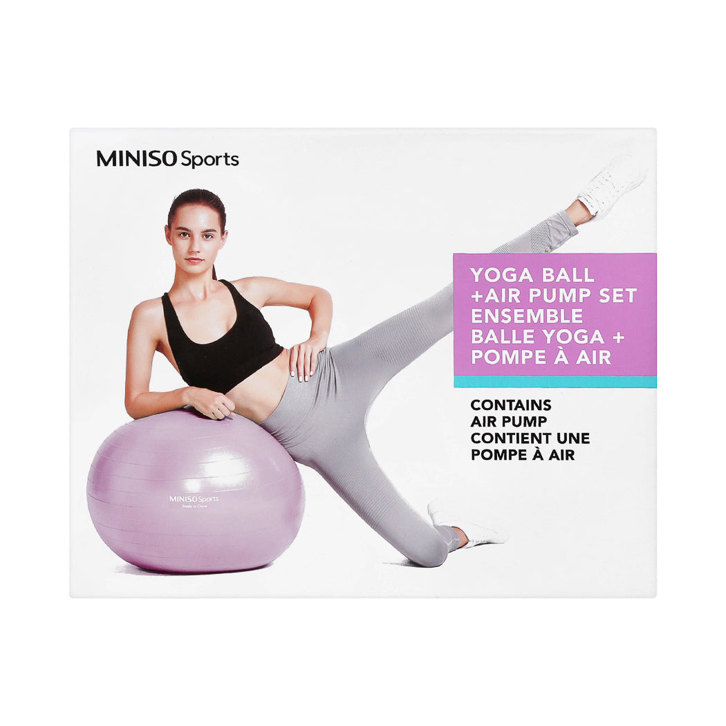 Fitnesz labda 55cm (lila)