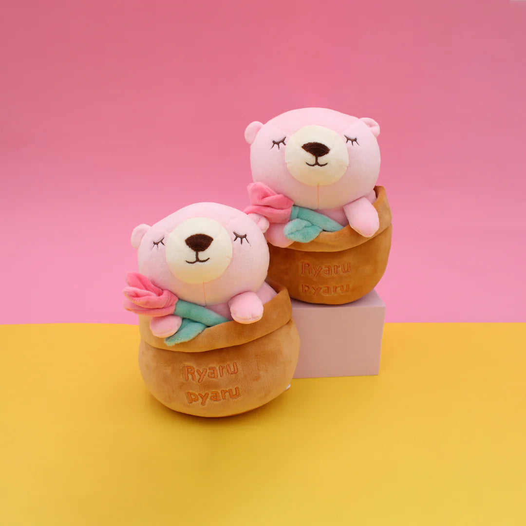 MINI Family kollekció - Hailey Maci virágcserép plüss