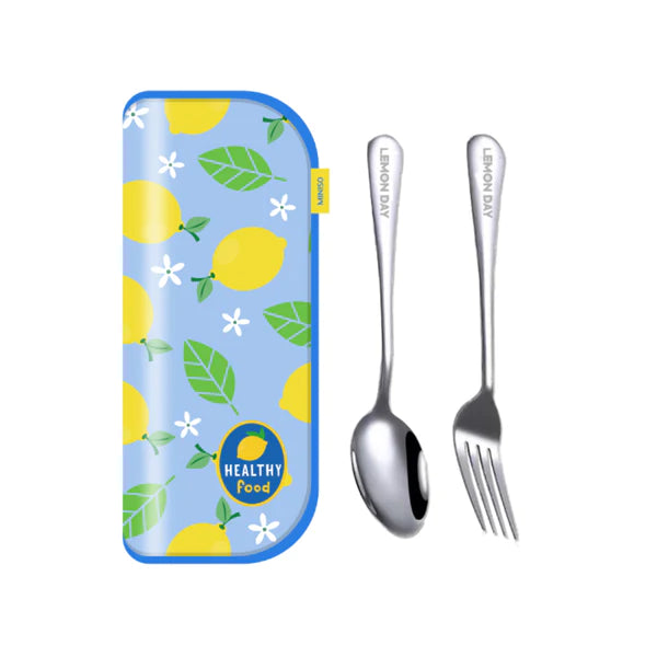 Étkészlet citromos tárolóval