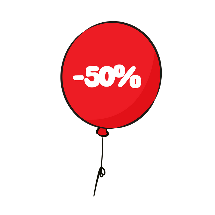 Black Friday -50%