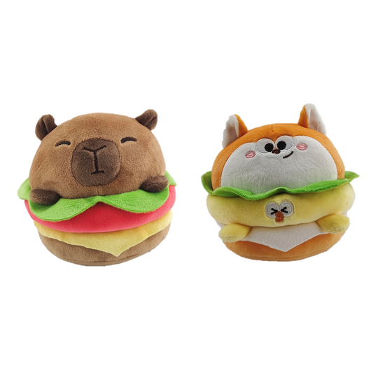 Mini Family Kollekció - Penpen és barátai hamburger plüss