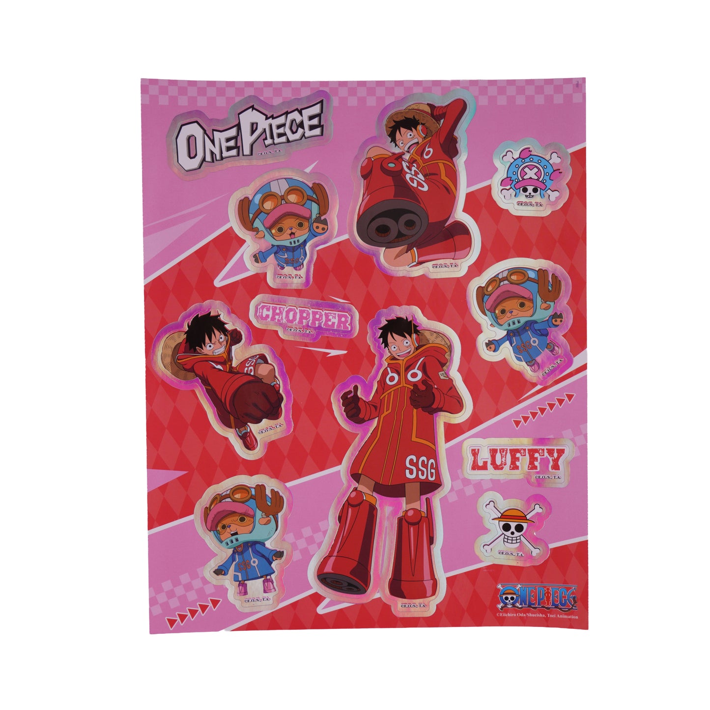 One Piece Kollekció - Holografikus Matrica szett