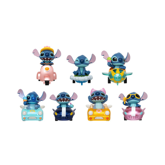 Disney Kollekció - Stitch Pull-Back Vehicle zsákbamacska
