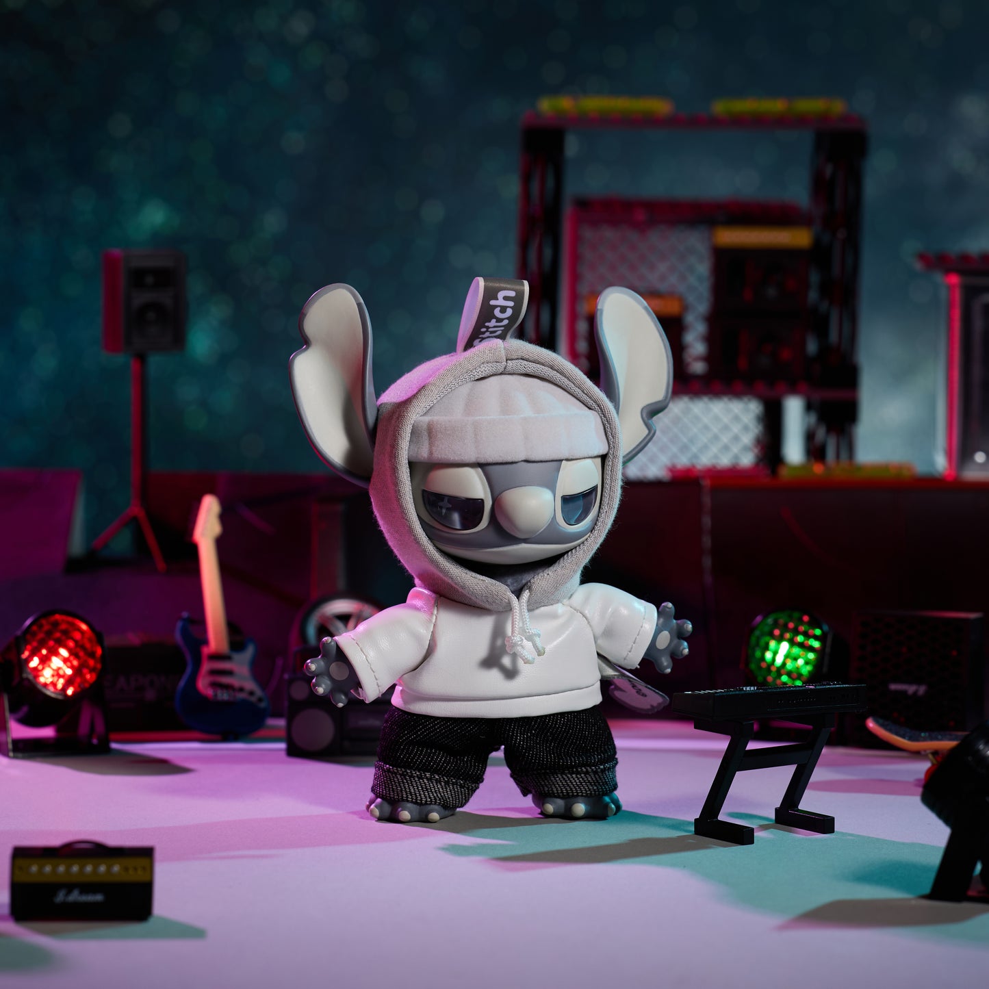Disney Kollekció - Stitch GenZ Street Collection Vinyl Plüss Zsákbamacska