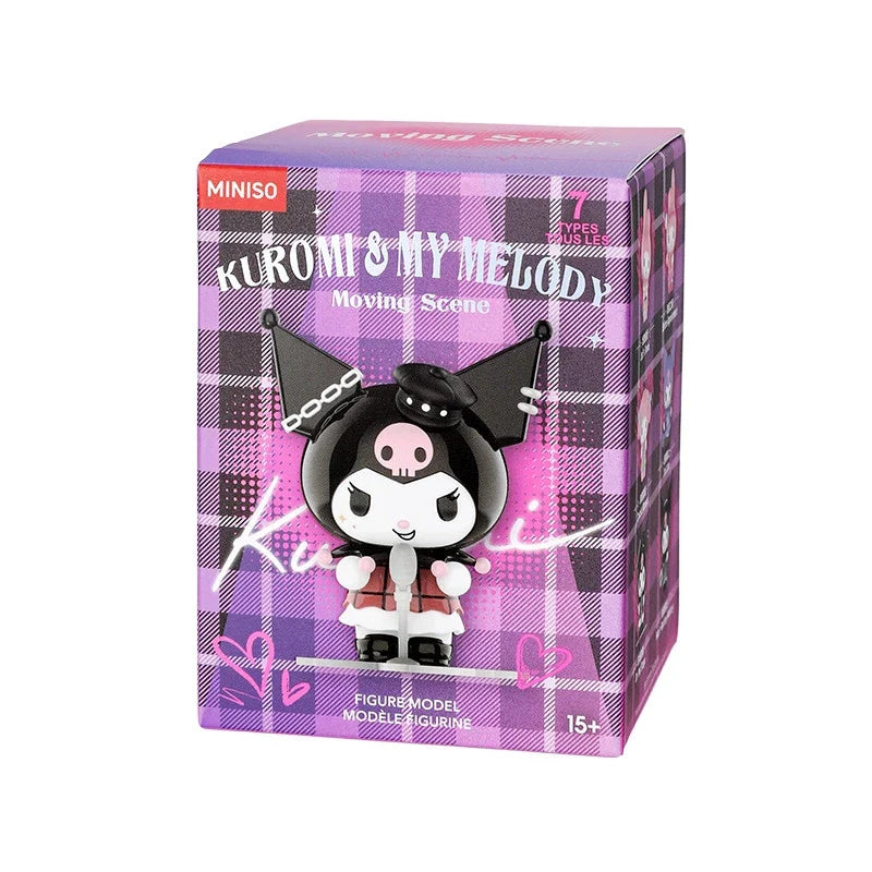 Sanrio Kollekció - Kuromi & My Melody Heartwarming Lens Zsákbamacska