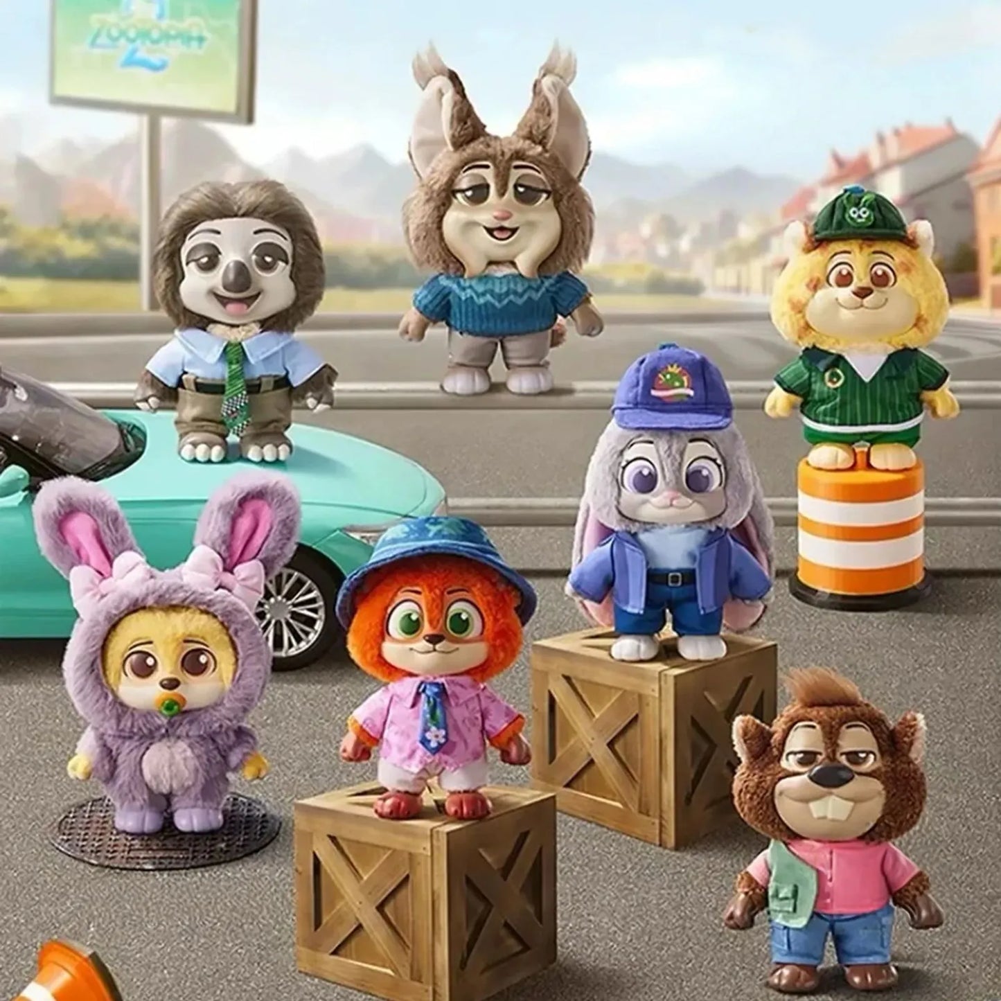Zootopia Kollekció - Daily Life Vinyl Zsákbamacska