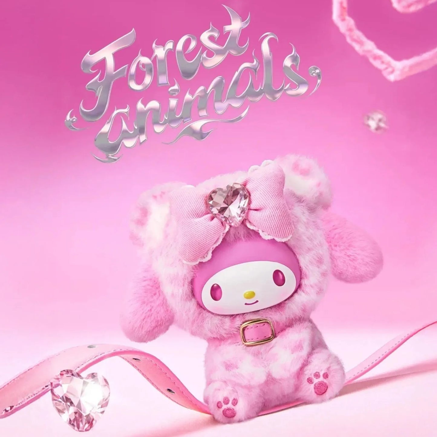 Sanrio Kollekció - Forest Animal Vinyl Zsákbamacska