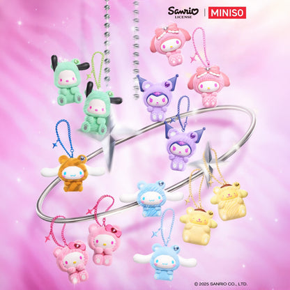 Sanrio Kollekció - Gem Forest Flocked Pendant Zsákbamacska