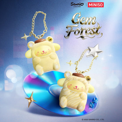 Sanrio Kollekció - Gem Forest Flocked Pendant Zsákbamacska