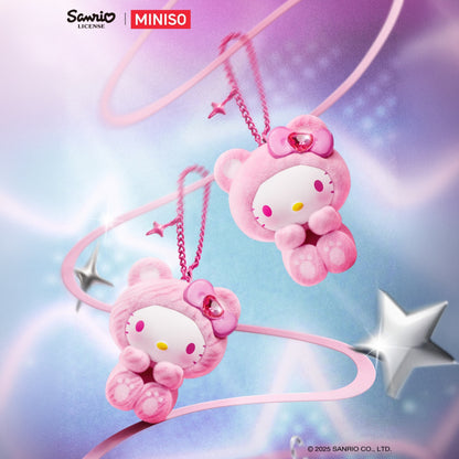 Sanrio Kollekció - Gem Forest Flocked Pendant Zsákbamacska