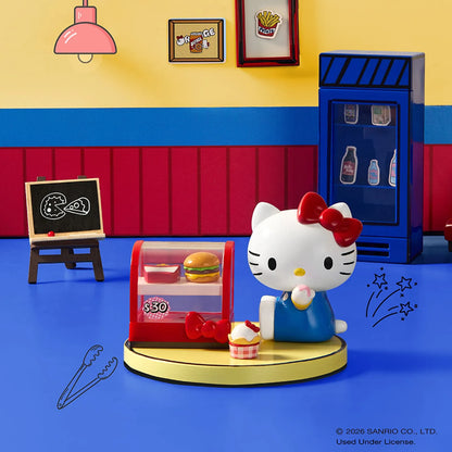 Sanrio Kollekció - Hello Kitty Retro Diner Zsákbamacska