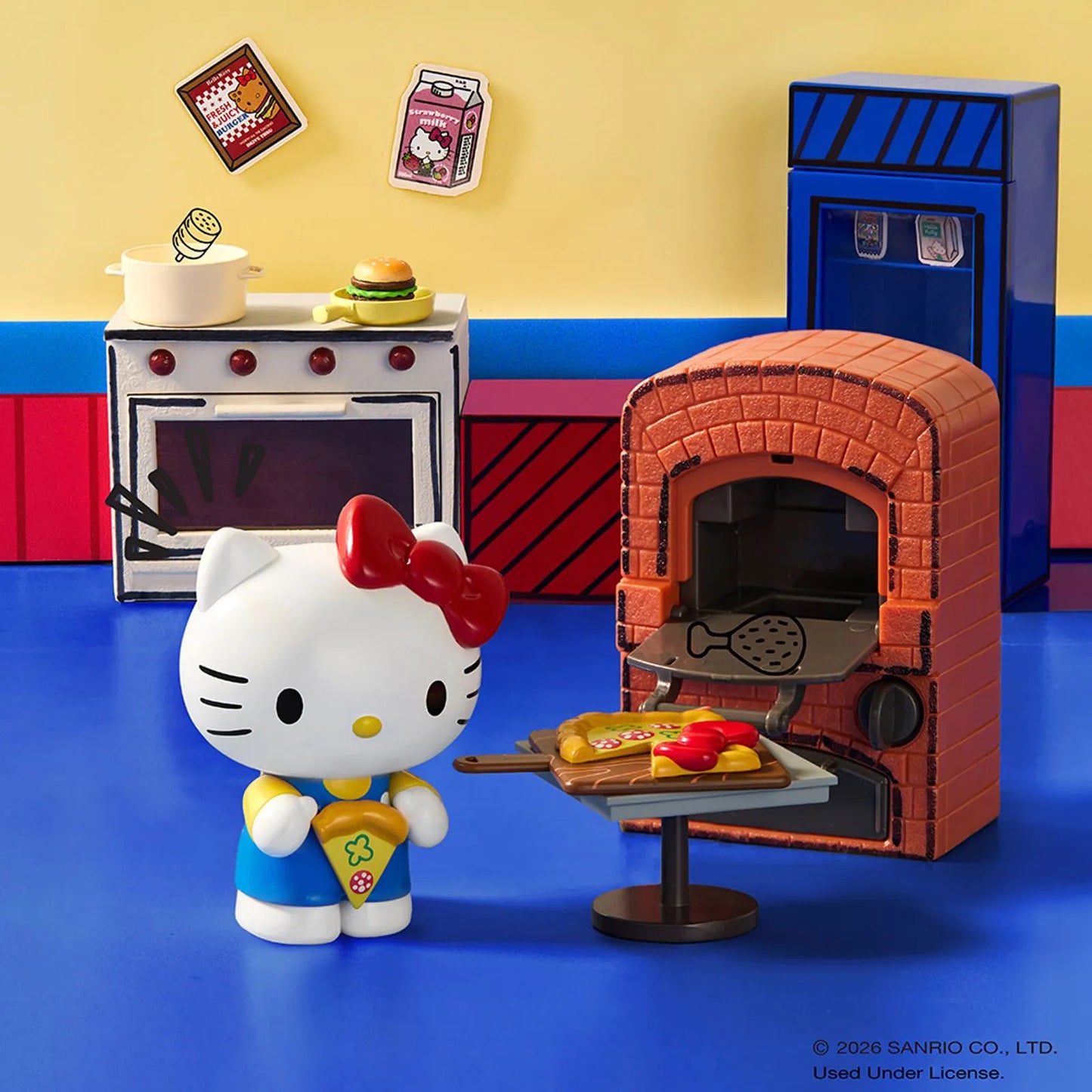 Sanrio Kollekció - Hello Kitty Retro Diner Zsákbamacska