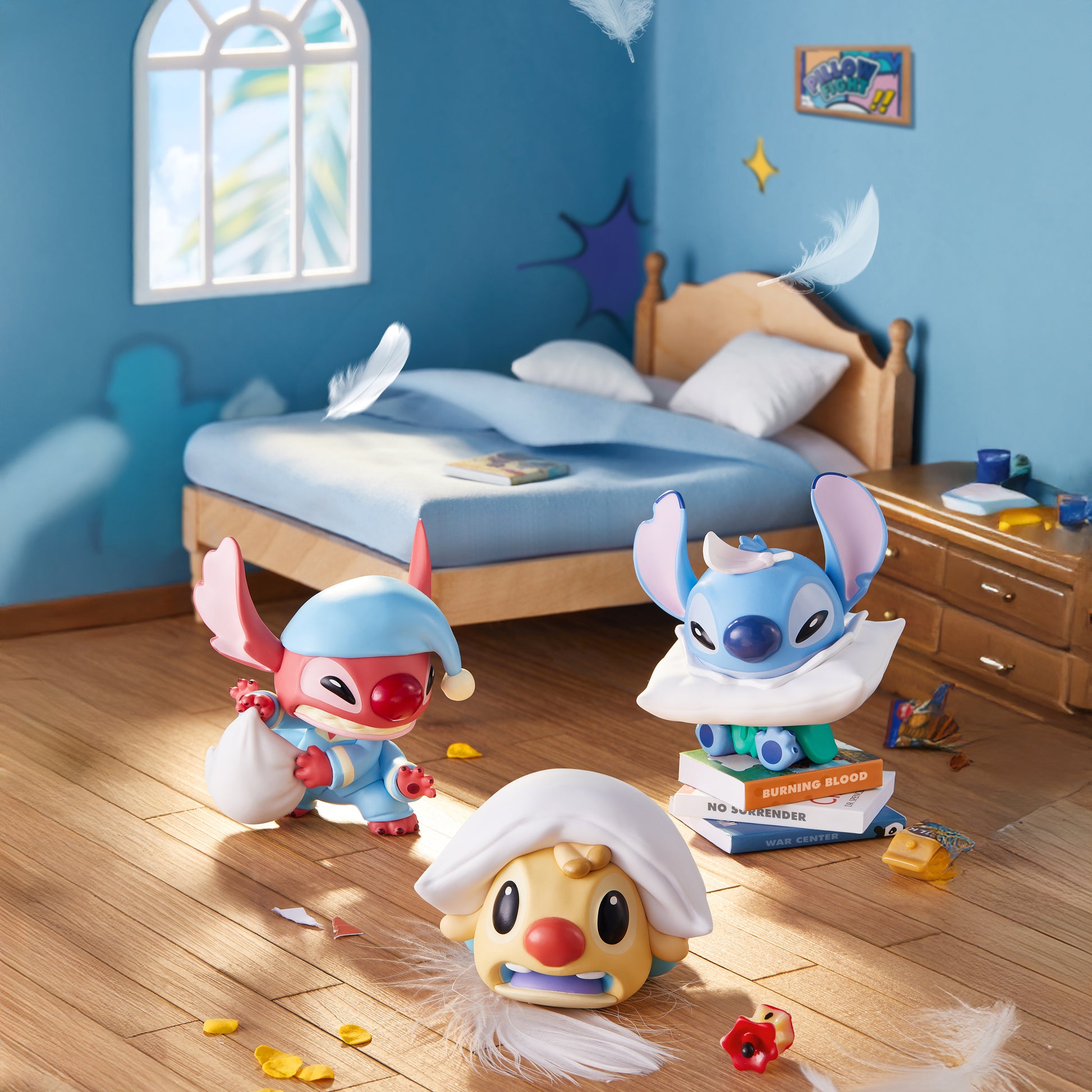 Disney Kollekció - Stitch Párnacsata zsákbamacska - Miniso Hungary